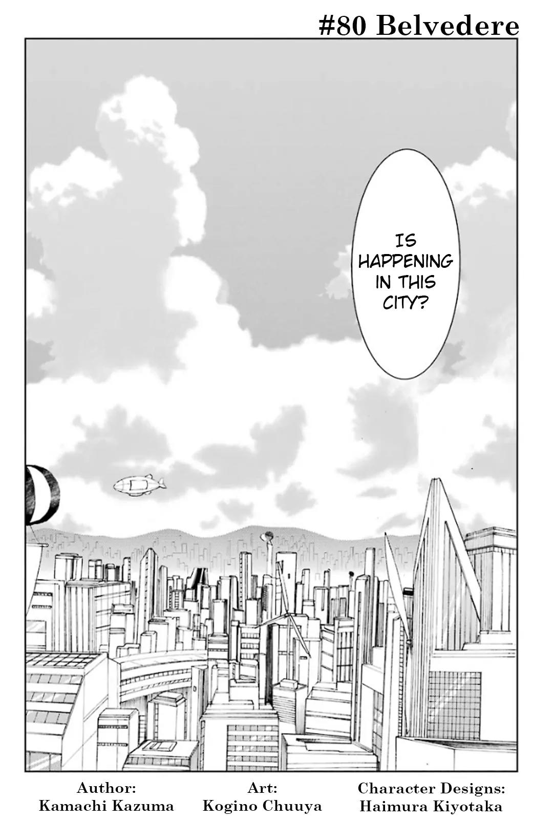 To Aru Majutsu no Kinsho Mokuroku Chapter 80 page 4 - Chapter 80: Belvedere (Part 1)