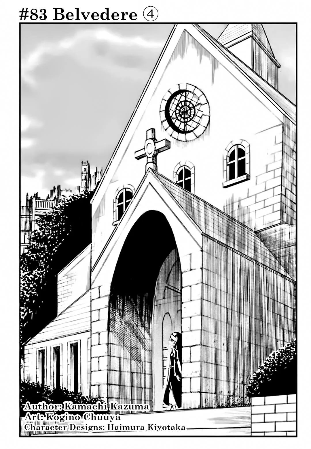To Aru Majutsu no Kinsho Mokuroku Chapter 83 page 3 - Chapter 83: Belvedere 4 (Part 4)