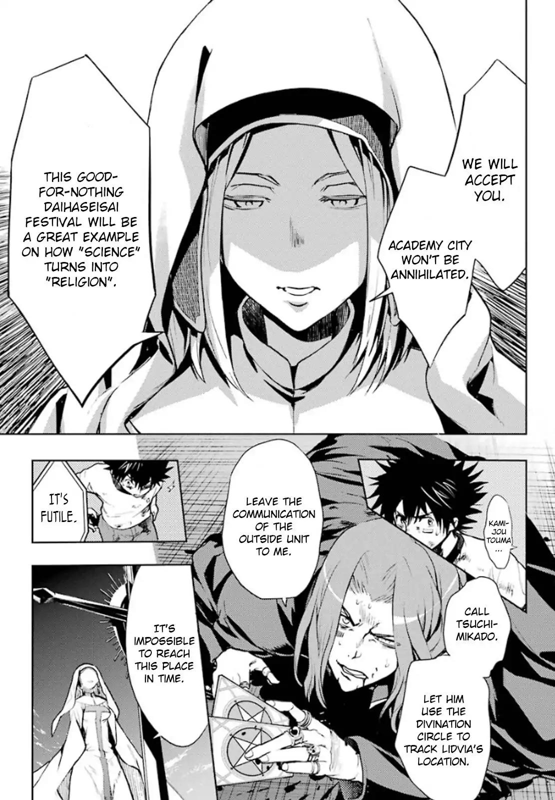 To Aru Majutsu no Kinsho Mokuroku Chapter 84 page 5 - Chapter 84: Belvedere 5 (Part 5)