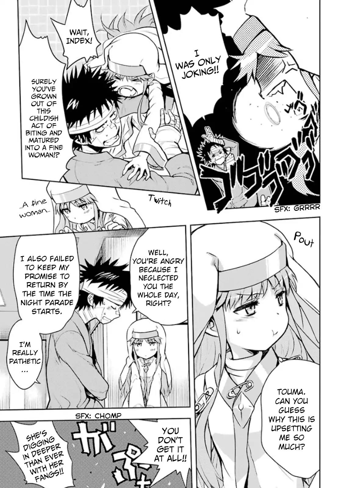 To Aru Majutsu no Kinsho Mokuroku Chapter 85 page 3 - Chapter 85: Restart
