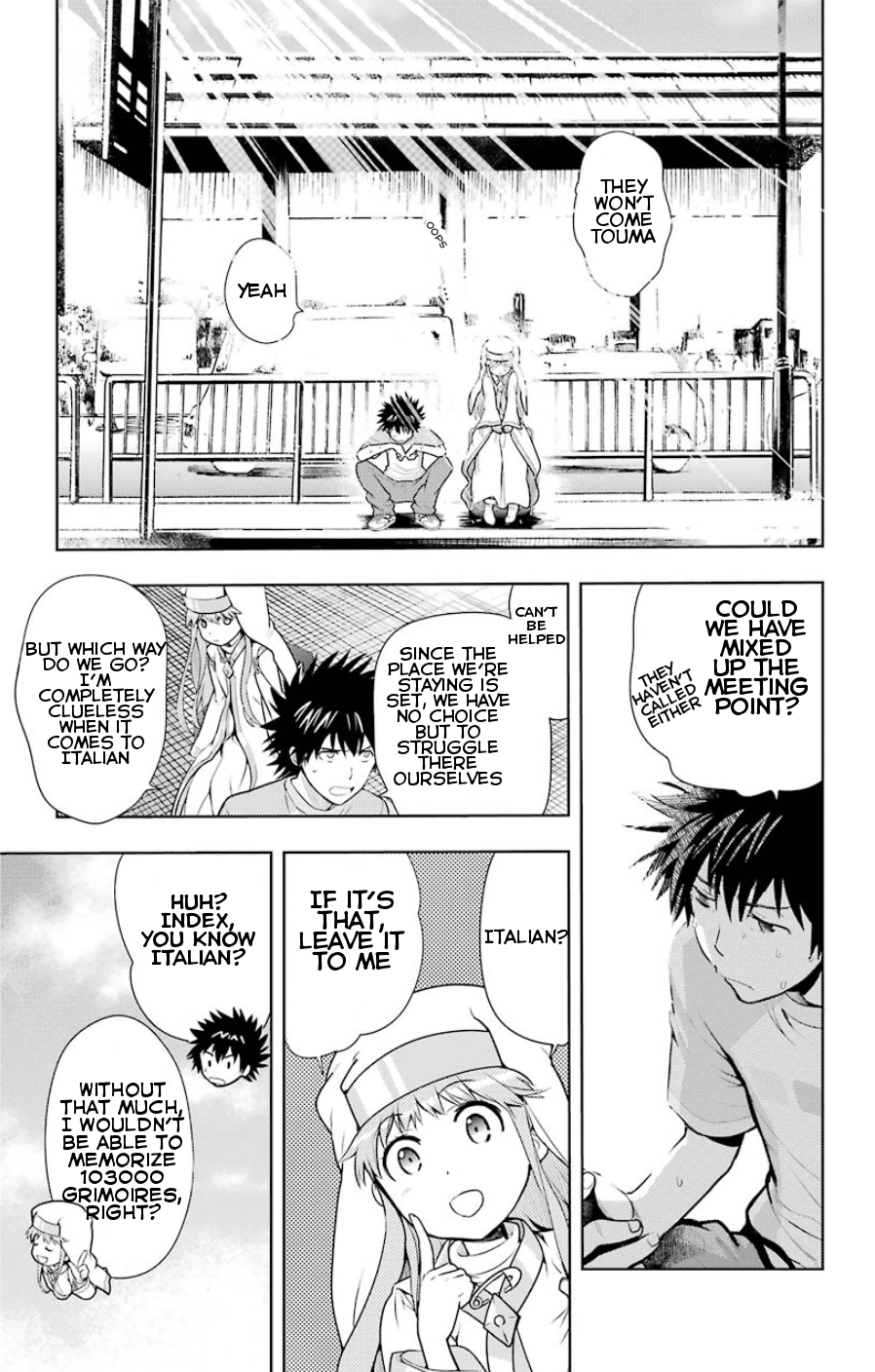 To Aru Majutsu no Kinsho Mokuroku Chapter 86 page 15 - Chapter 86: Let's Take a Trip to Italy!