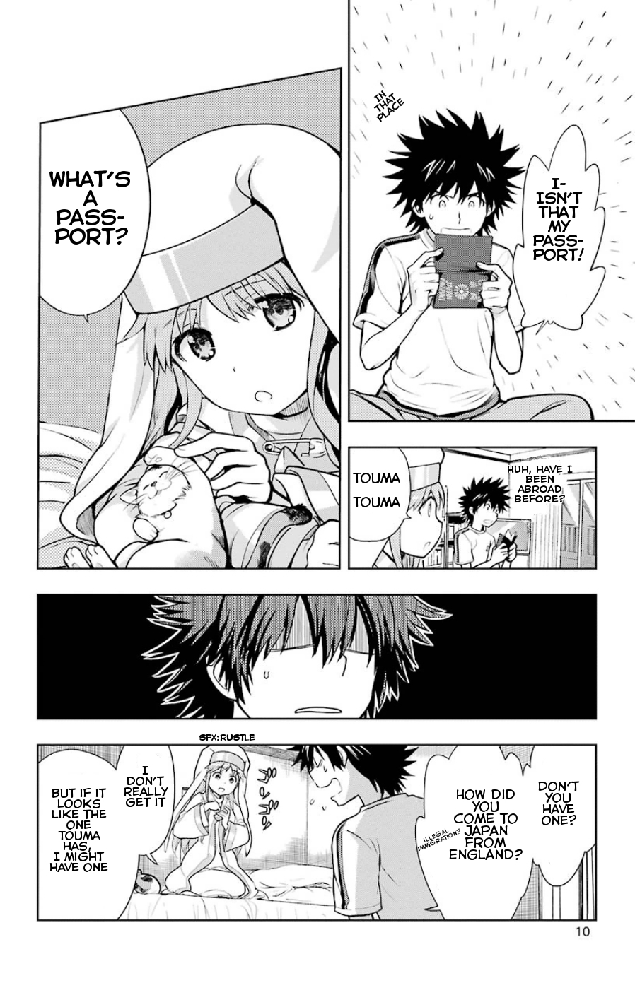 To Aru Majutsu no Kinsho Mokuroku Chapter 86 page 4 - Chapter 86: Let's Take a Trip to Italy!