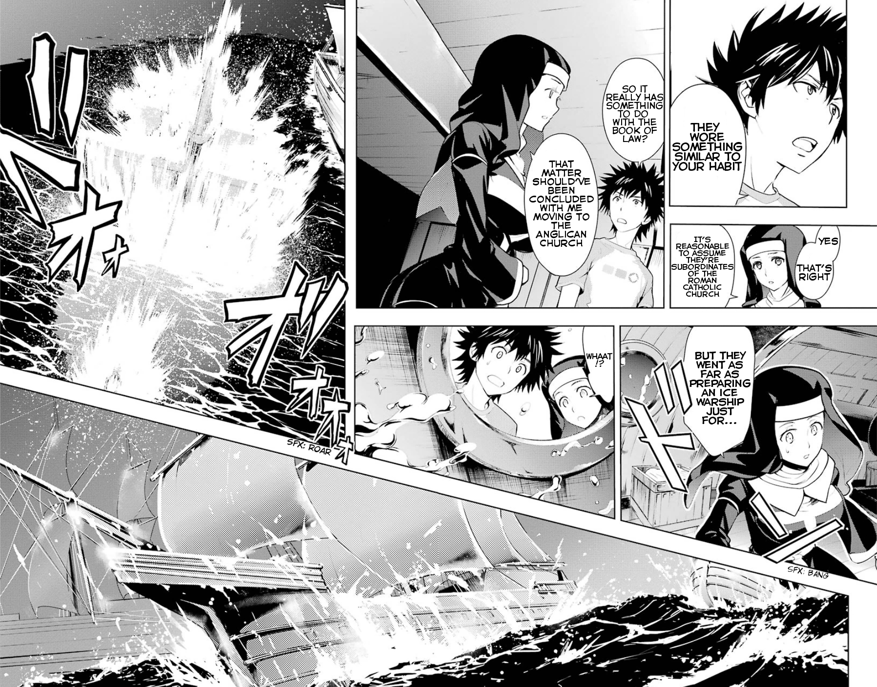 To Aru Majutsu no Kinsho Mokuroku Chapter 88 page 17 - Chapter 88: Queen's Fleet