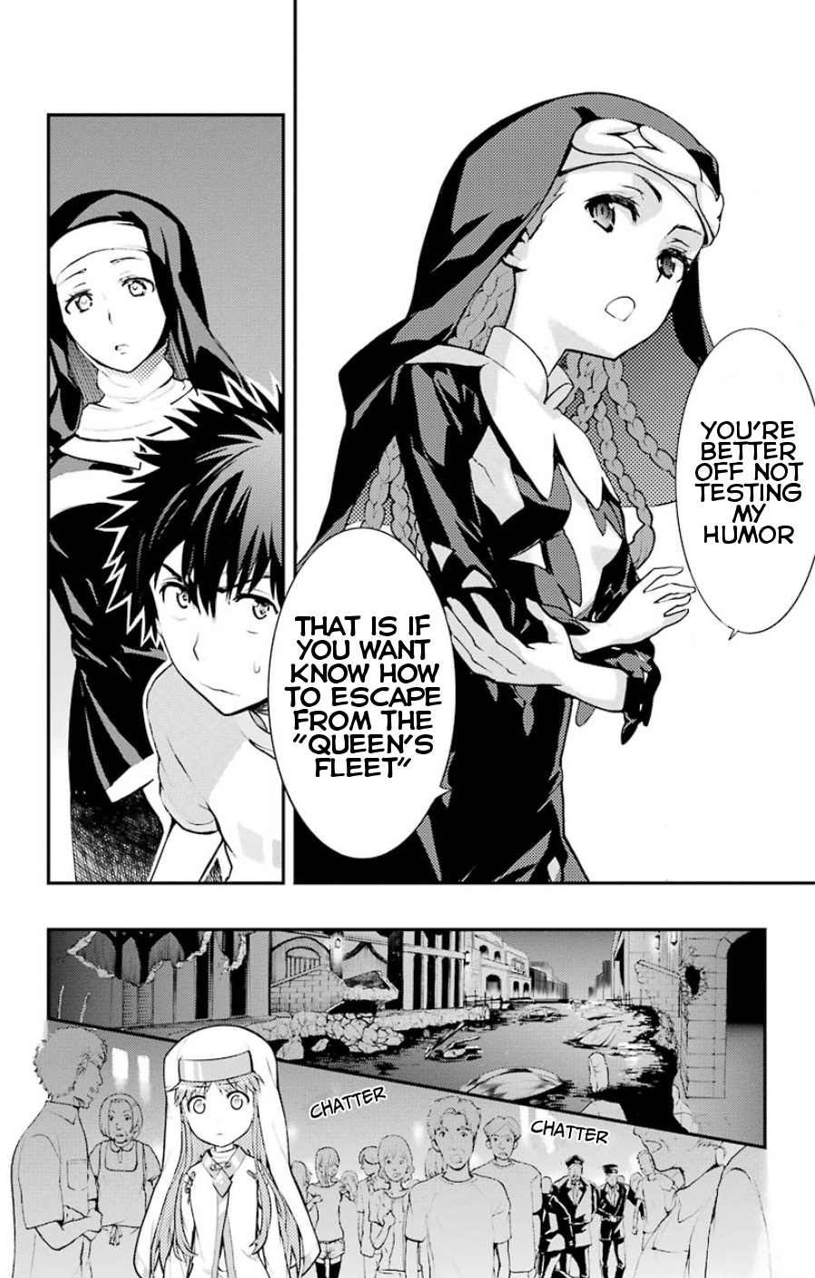 To Aru Majutsu no Kinsho Mokuroku Chapter 88 page 23 - Chapter 88: Queen's Fleet