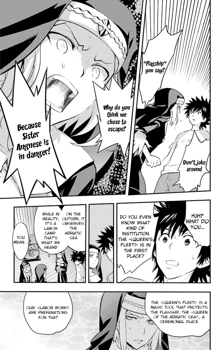 To Aru Majutsu no Kinsho Mokuroku Chapter 89 page 25 - Chapter 89: Queen's Fleet 2