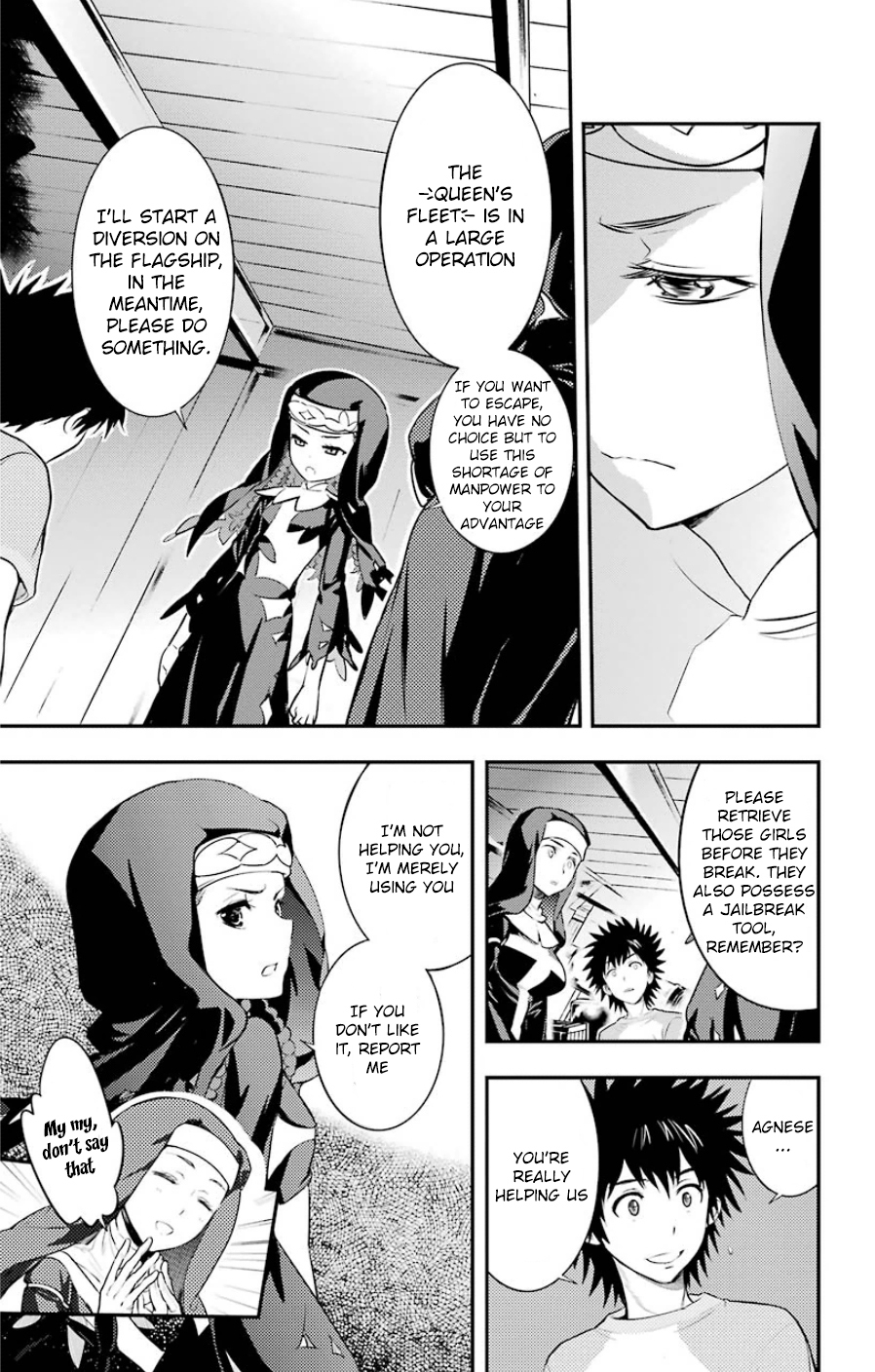 To Aru Majutsu no Kinsho Mokuroku Chapter 89 page 7 - Chapter 89: Queen's Fleet 2