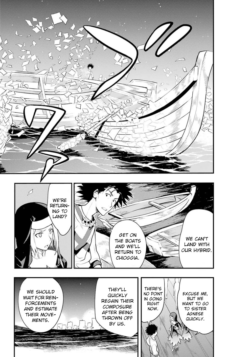 To Aru Majutsu no Kinsho Mokuroku Chapter 90 page 31 - Chapter 90: Queen's Fleet, Part 3