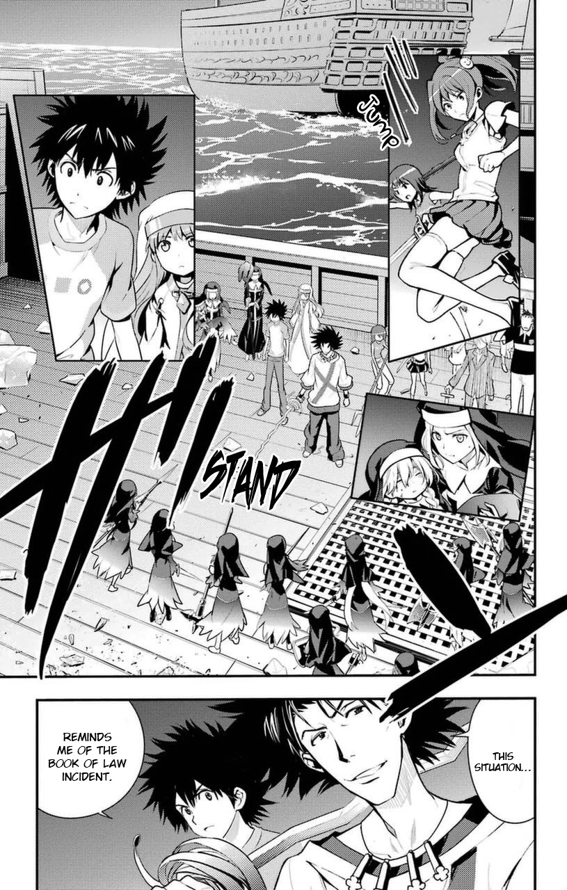 To Aru Majutsu no Kinsho Mokuroku Chapter 93 page 7 - Chapter 93: Rosary of the Appointed Time, Part 1