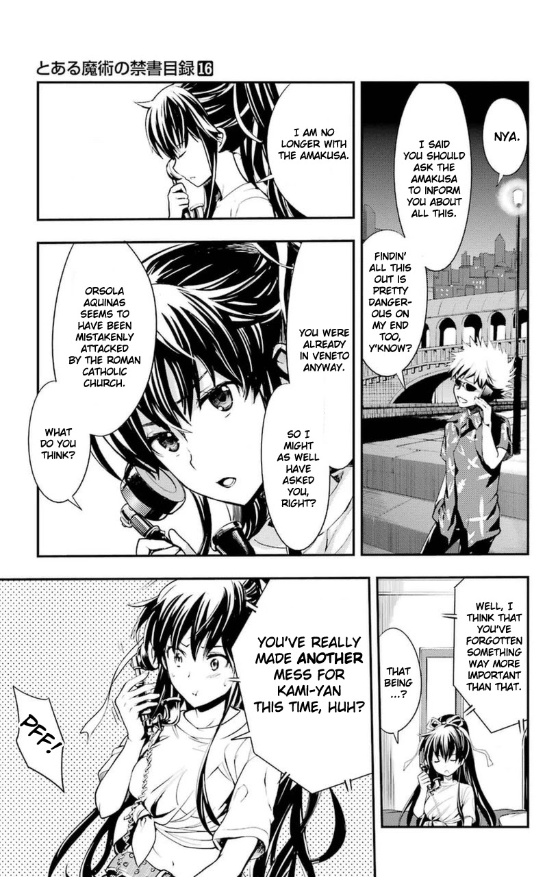 To Aru Majutsu no Kinsho Mokuroku Chapter 96 page 25 - Chapter 96: Every Road Home