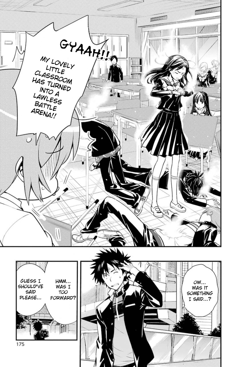 To Aru Majutsu no Kinsho Mokuroku Chapter 97 page 15 - Chapter 97: Mikoto's Punishment Game
