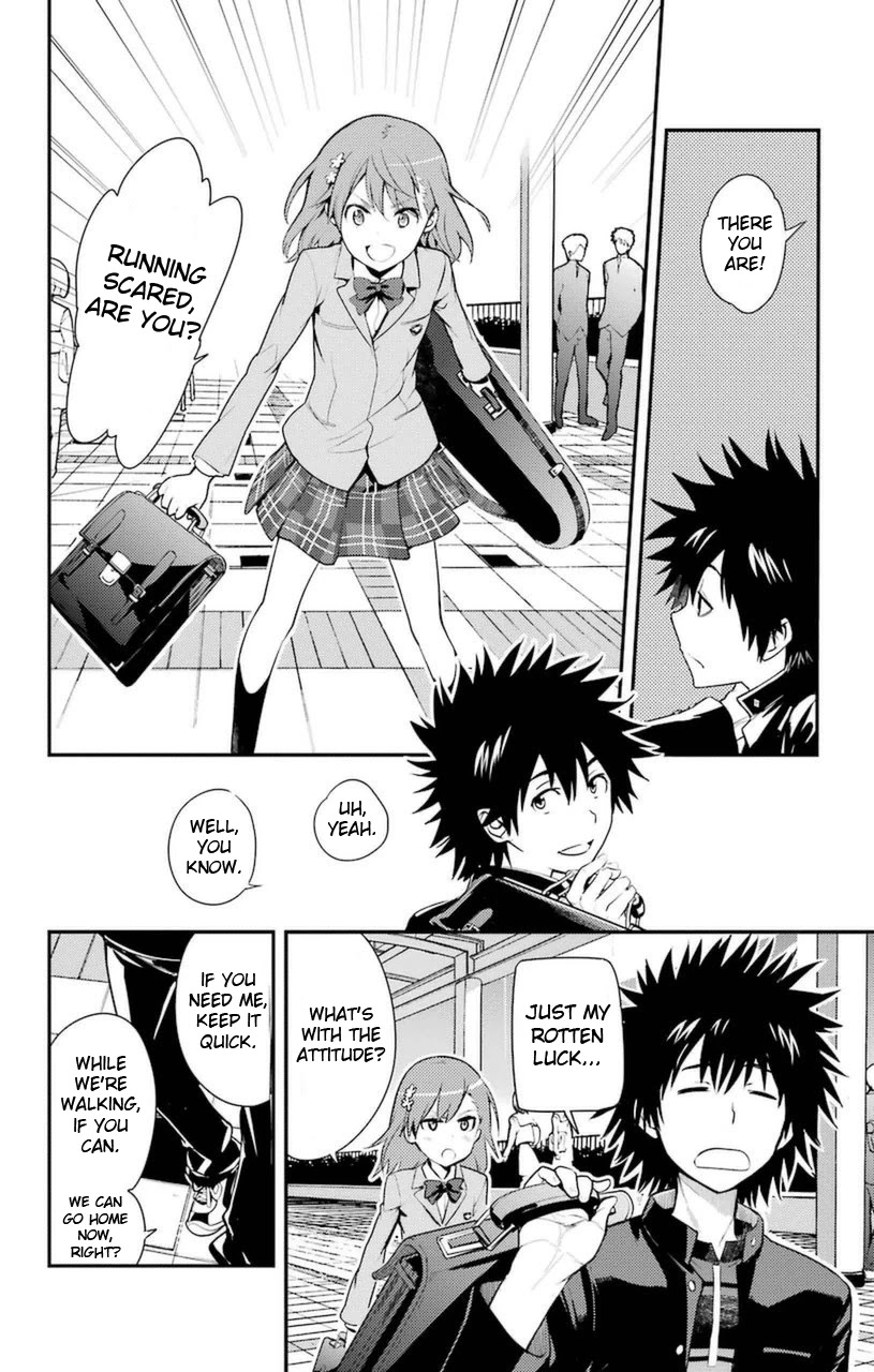To Aru Majutsu no Kinsho Mokuroku Chapter 97 page 16 - Chapter 97: Mikoto's Punishment Game