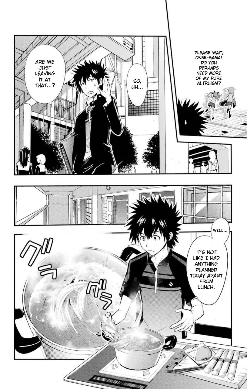 To Aru Majutsu no Kinsho Mokuroku Chapter 97 page 22 - Chapter 97: Mikoto's Punishment Game