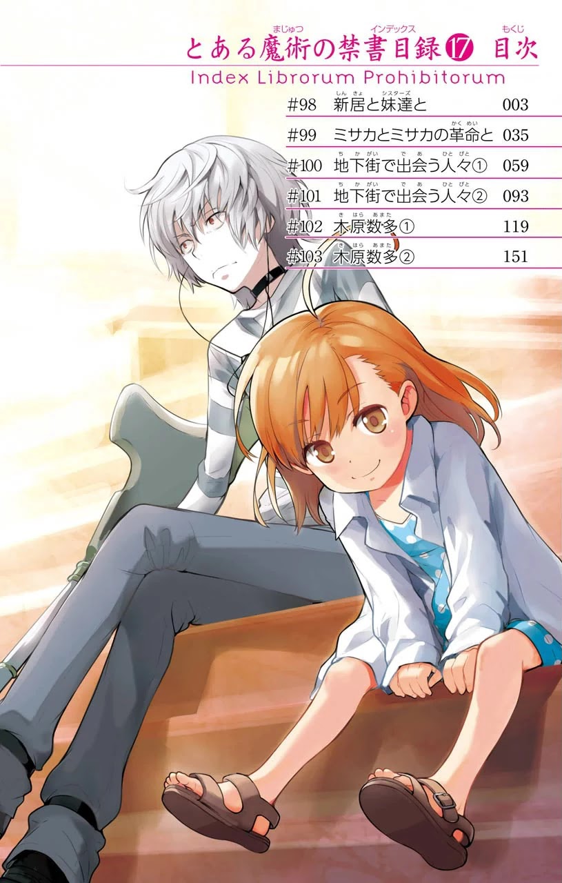 To Aru Majutsu no Kinsho Mokuroku Chapter 98 page 4 - Chapter 98: A New Home and The Sisters
