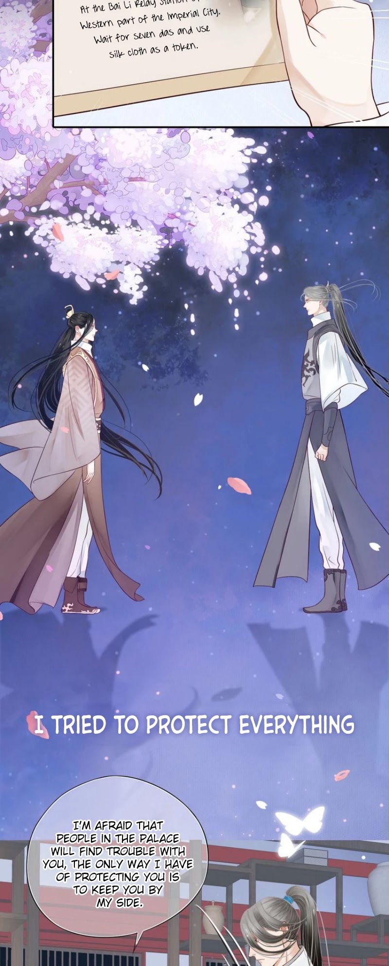To Be or Not to Be Chapter 44.5 page 12 - Chapter 44.5: Season 2 Preface (I want to protect you)
