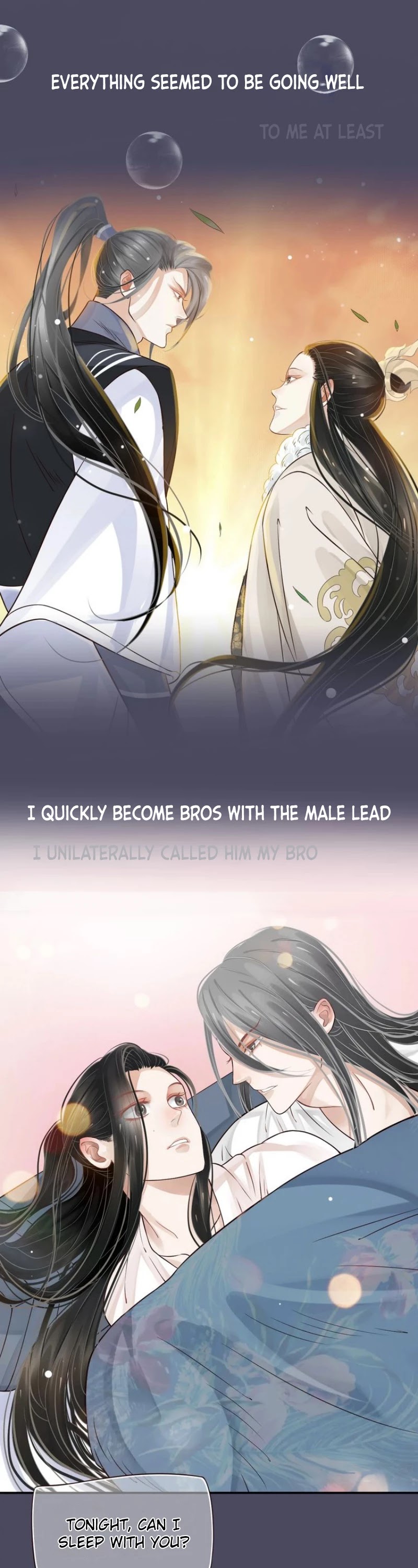 To Be or Not to Be Chapter 44.5 page 6 - Chapter 44.5: Season 2 Preface (I want to protect you)