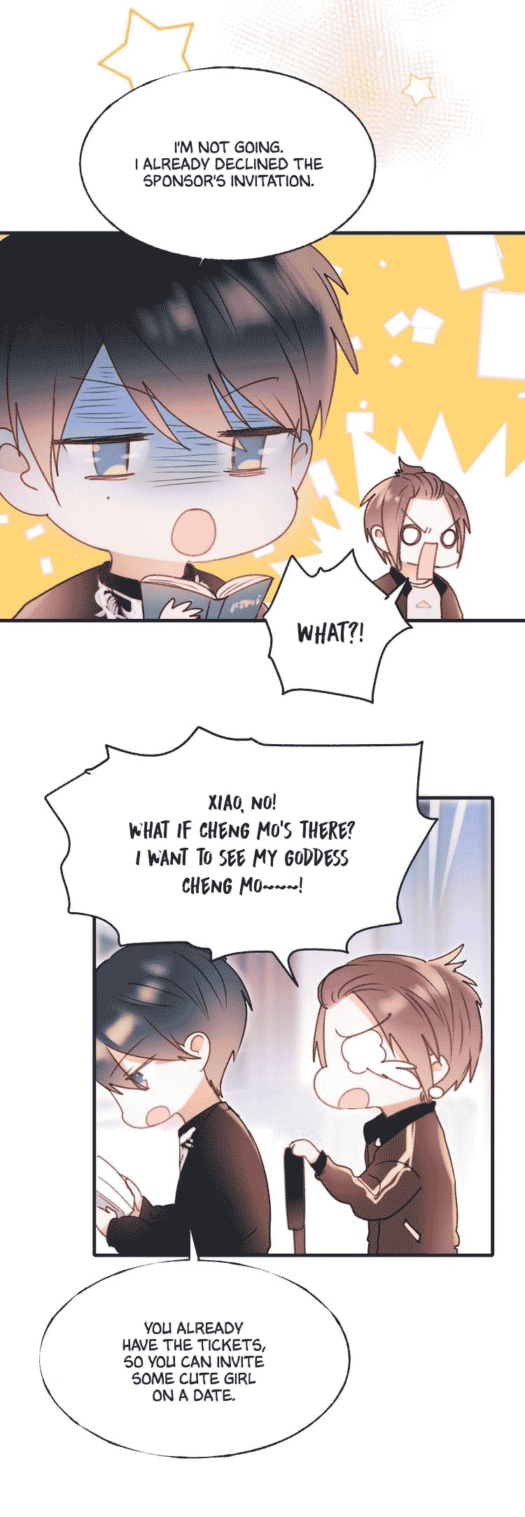 To be Winner Chapter 25.1 page 5 - Chapter 25.1: Xiao He streaming?!