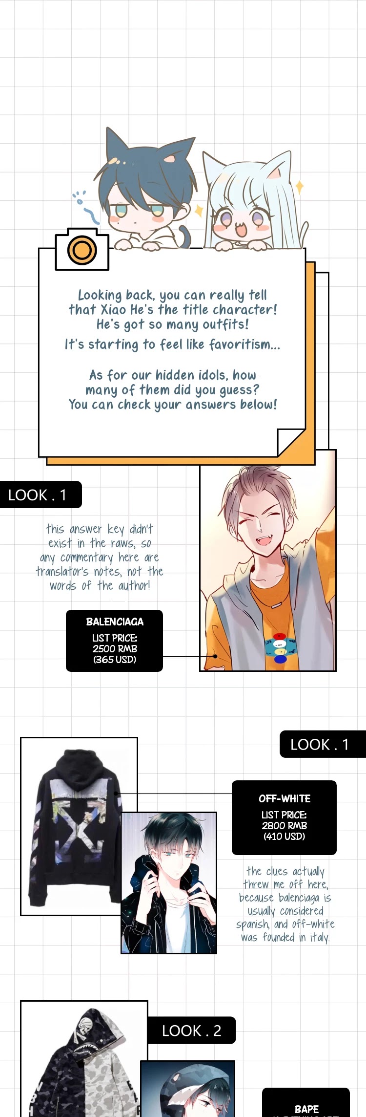 To be Winner Chapter 44.5 page 11 - Chapter 44.5: extra: to be winner's wardrobe