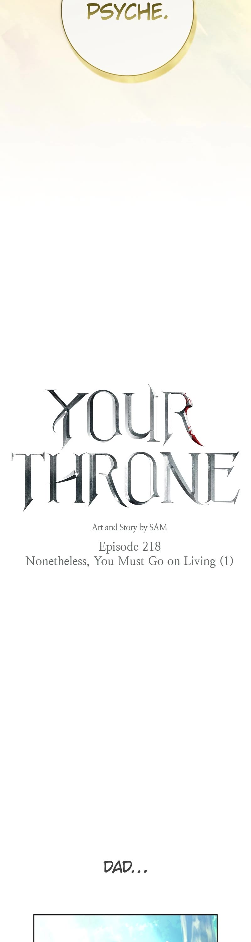 To Be You, Even Just For a Day Chapter 219 page 7 - Chapter 219: Ep. 218 - Nonetheless, You Must Go on Living (1)
