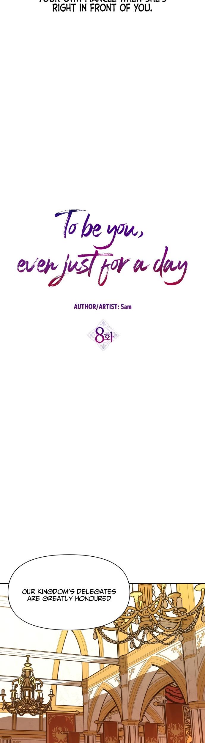 To Be You, Even Just For a Day Chapter 8 page 12 - Chapter 8: The Royal Birthday Banquet (1)