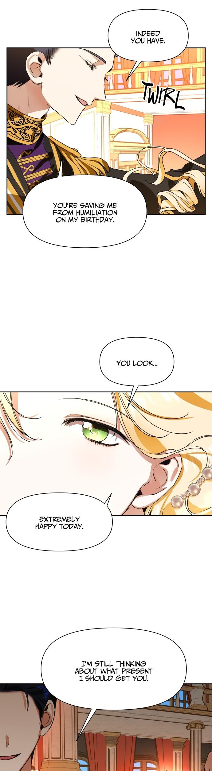 To Be You, Even Just For a Day Chapter 8 page 9 - Chapter 8: The Royal Birthday Banquet (1)