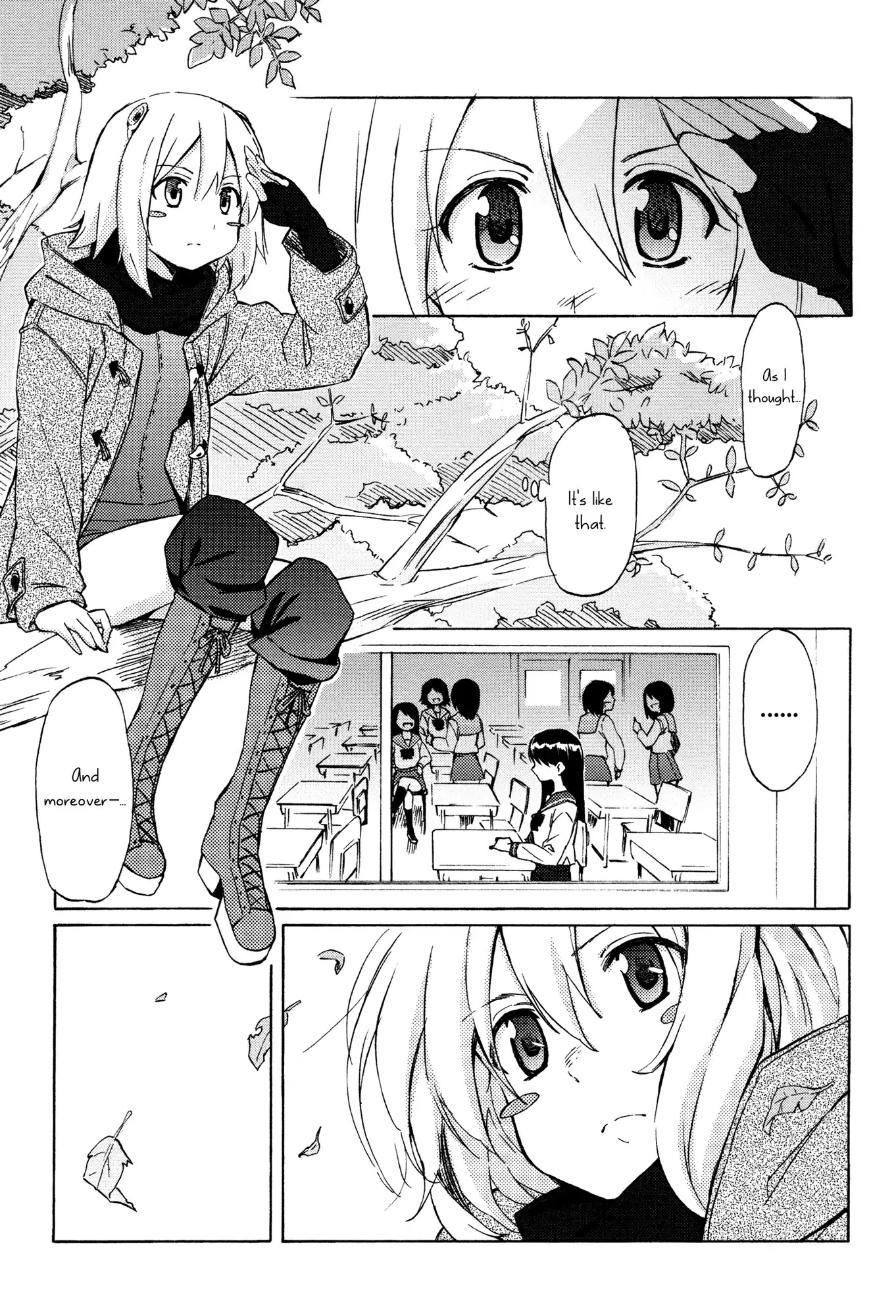 To Do What I Can for Tomorrow’s You - A Girl from the Future Chapter 0 page 13 - Chapter 0: Oneshot
