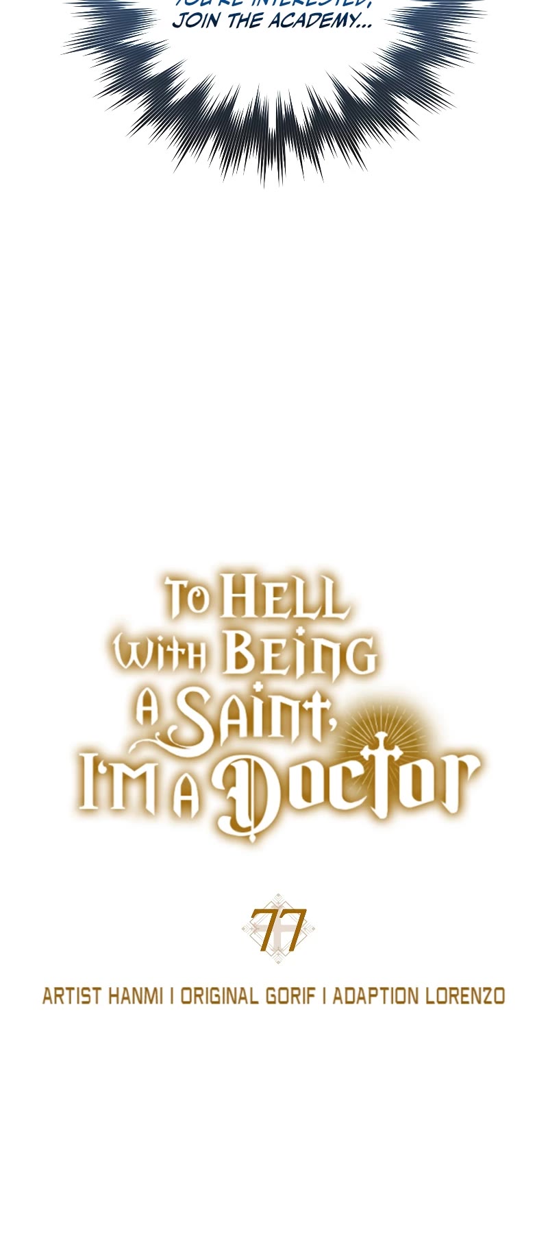 To Hell With Being A Saint, I’m A Doctor Chapter 77 page 11 - Chapter 77