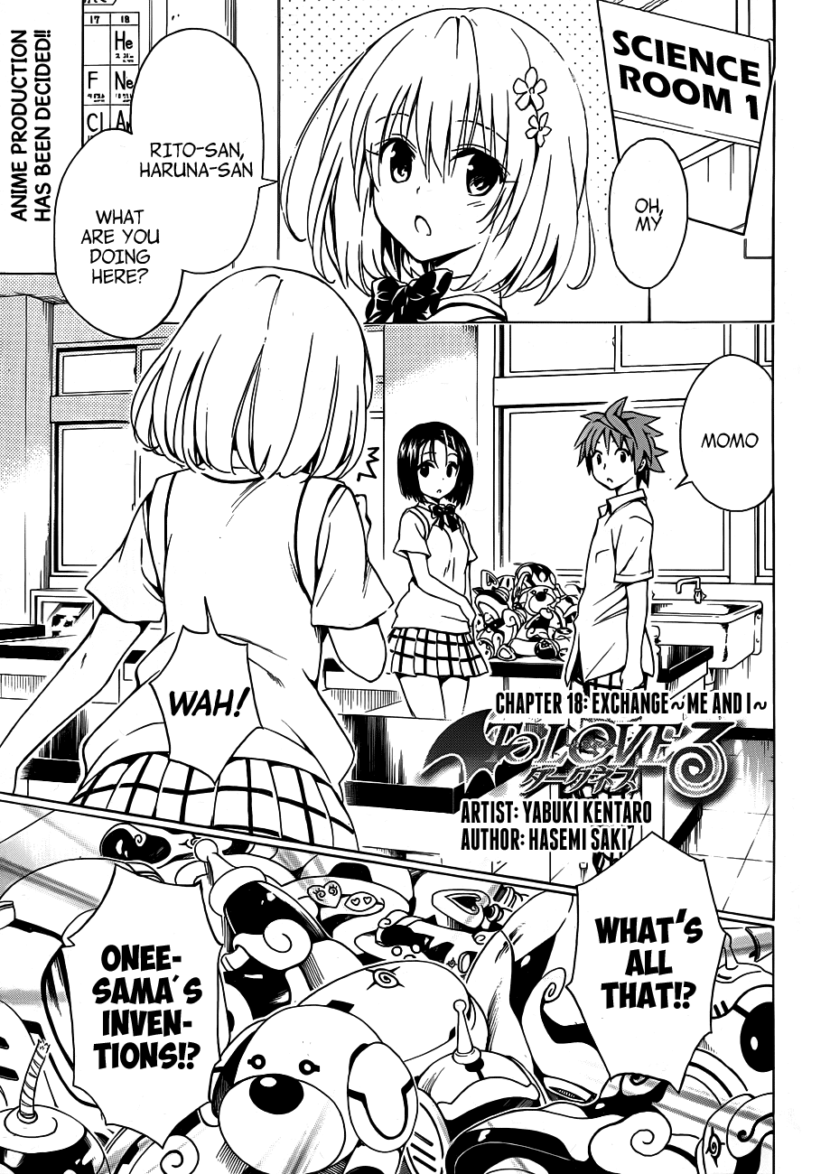 To Love-Ru Darkness Chapter 18 page 4 - Chapter 18