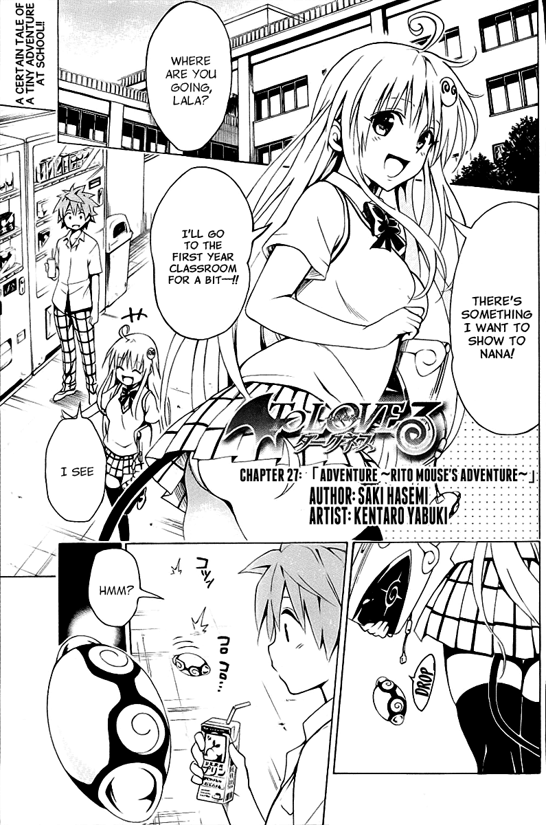 To Love-Ru Darkness Chapter 27 page 3 - Chapter 27