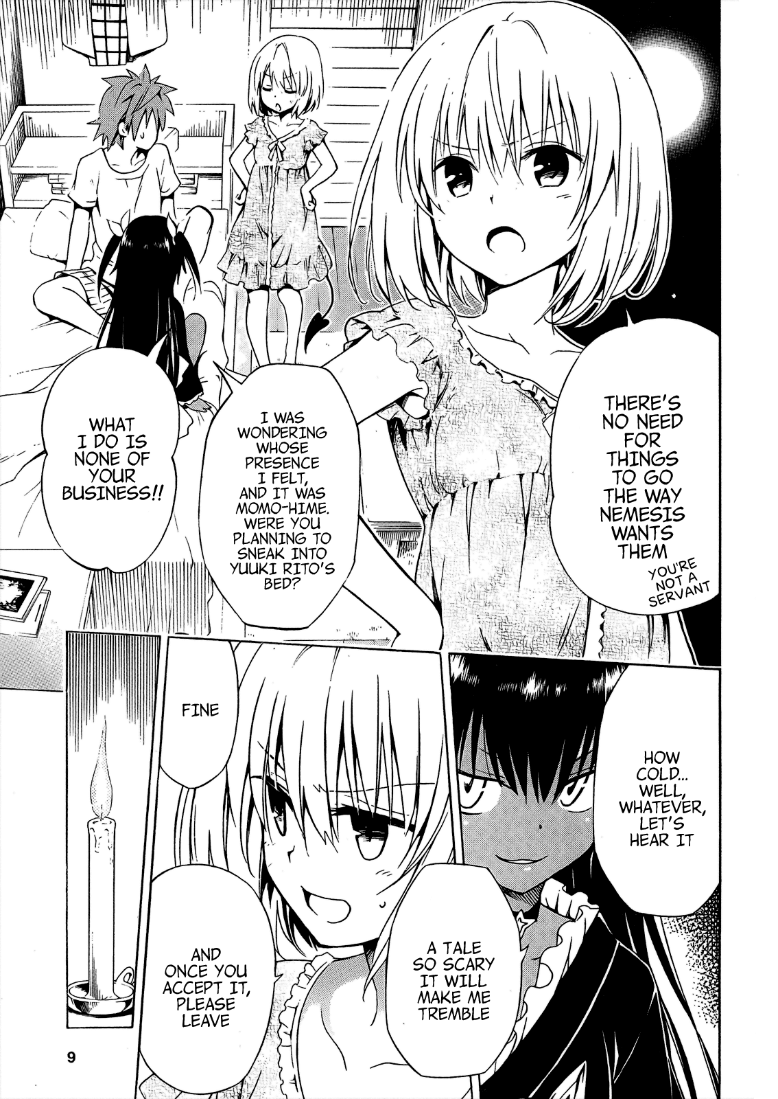To Love-Ru Darkness Chapter 34.5 page 8 - Chapter 34.5