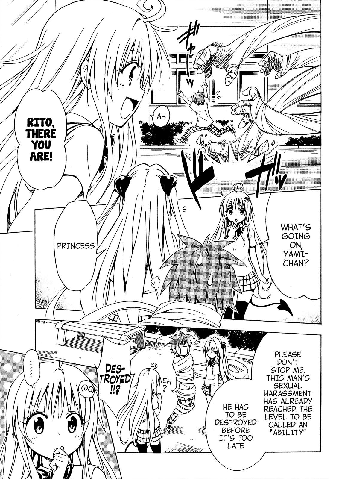 To Love-Ru Darkness Chapter 34 page 9 - Chapter 34