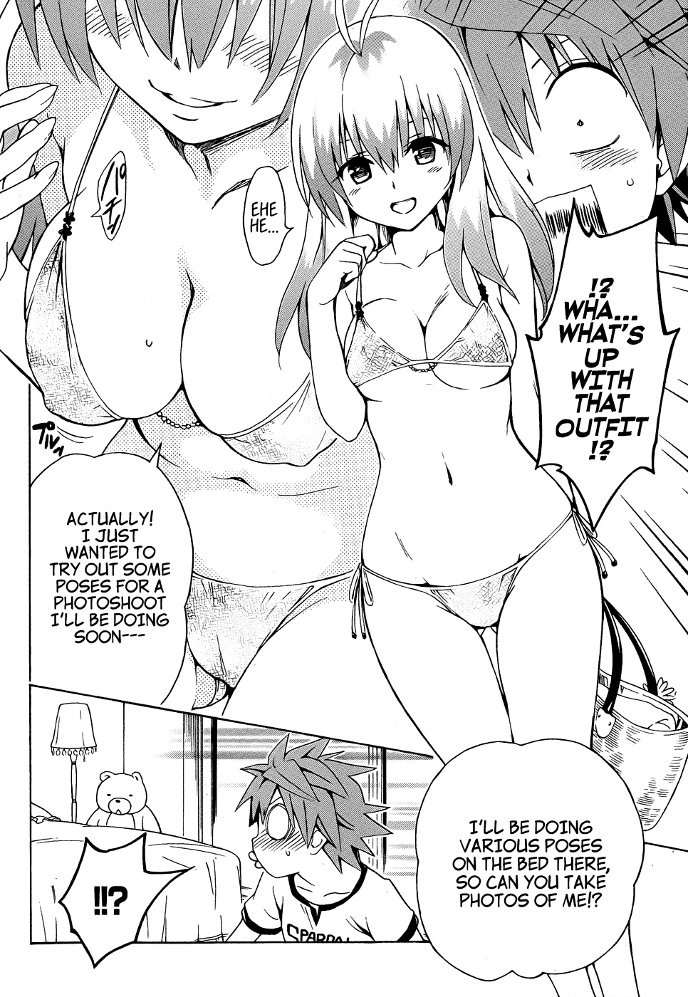 To Love-Ru Darkness Chapter 38.5 page 10 - Chapter 38.5