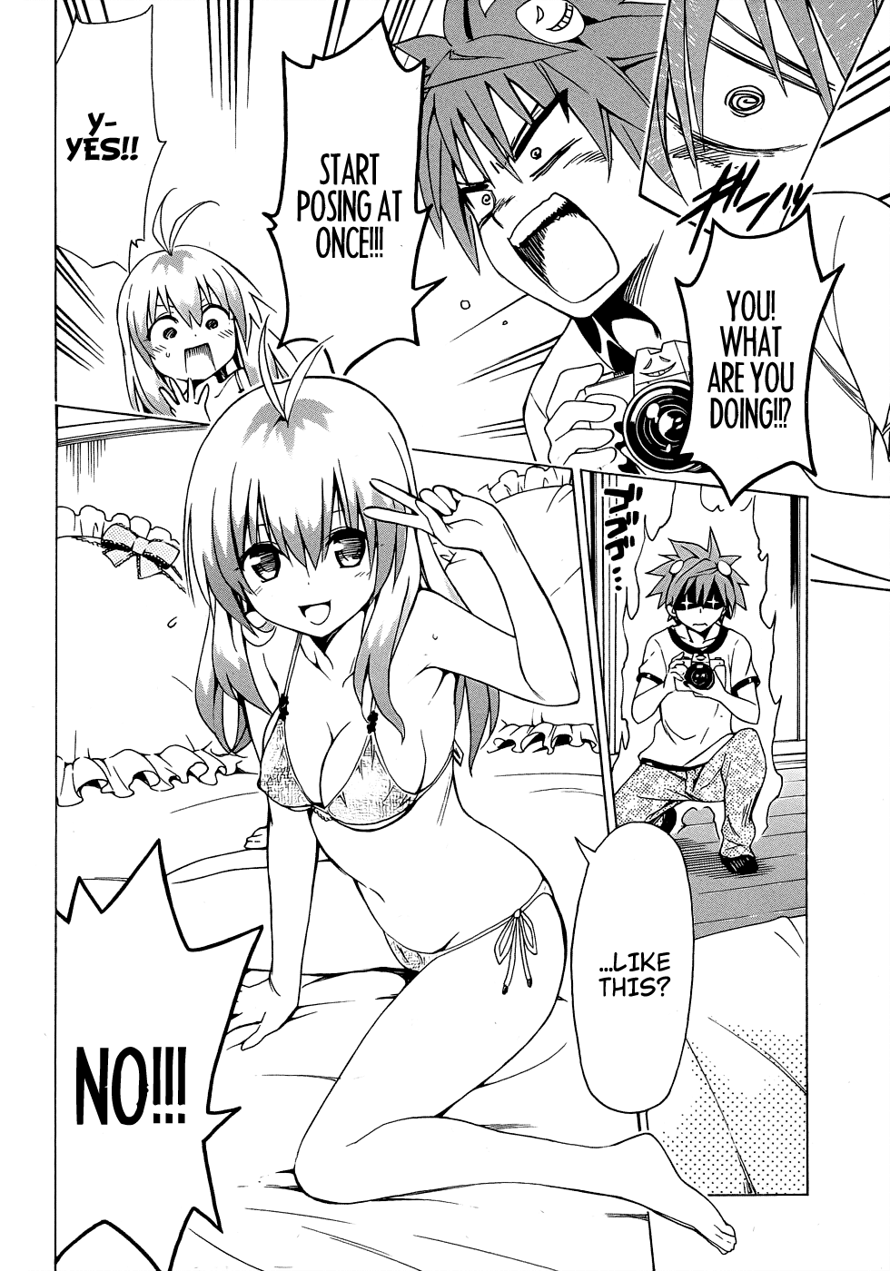 To Love-Ru Darkness Chapter 38.5 page 14 - Chapter 38.5