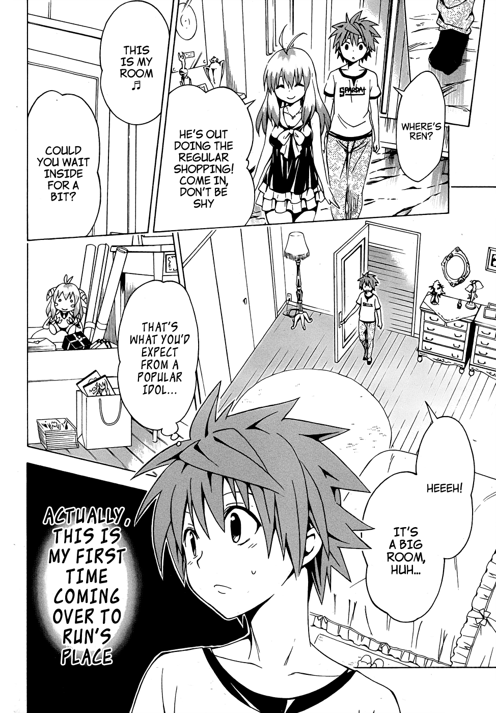 To Love-Ru Darkness Chapter 38.5 page 8 - Chapter 38.5