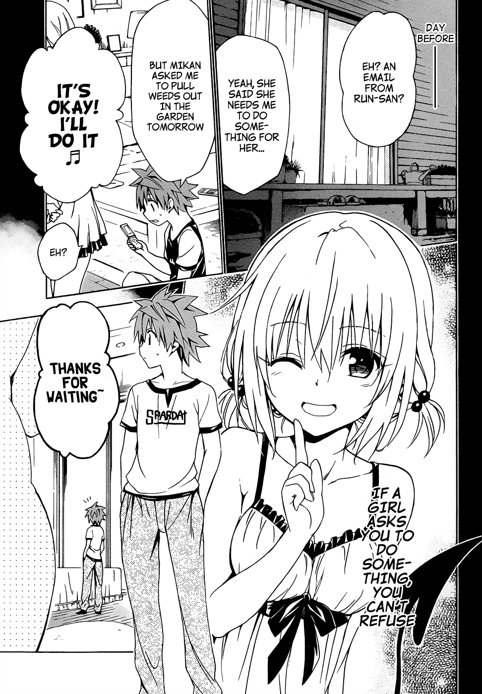 To Love-Ru Darkness Chapter 38.5 page 9 - Chapter 38.5