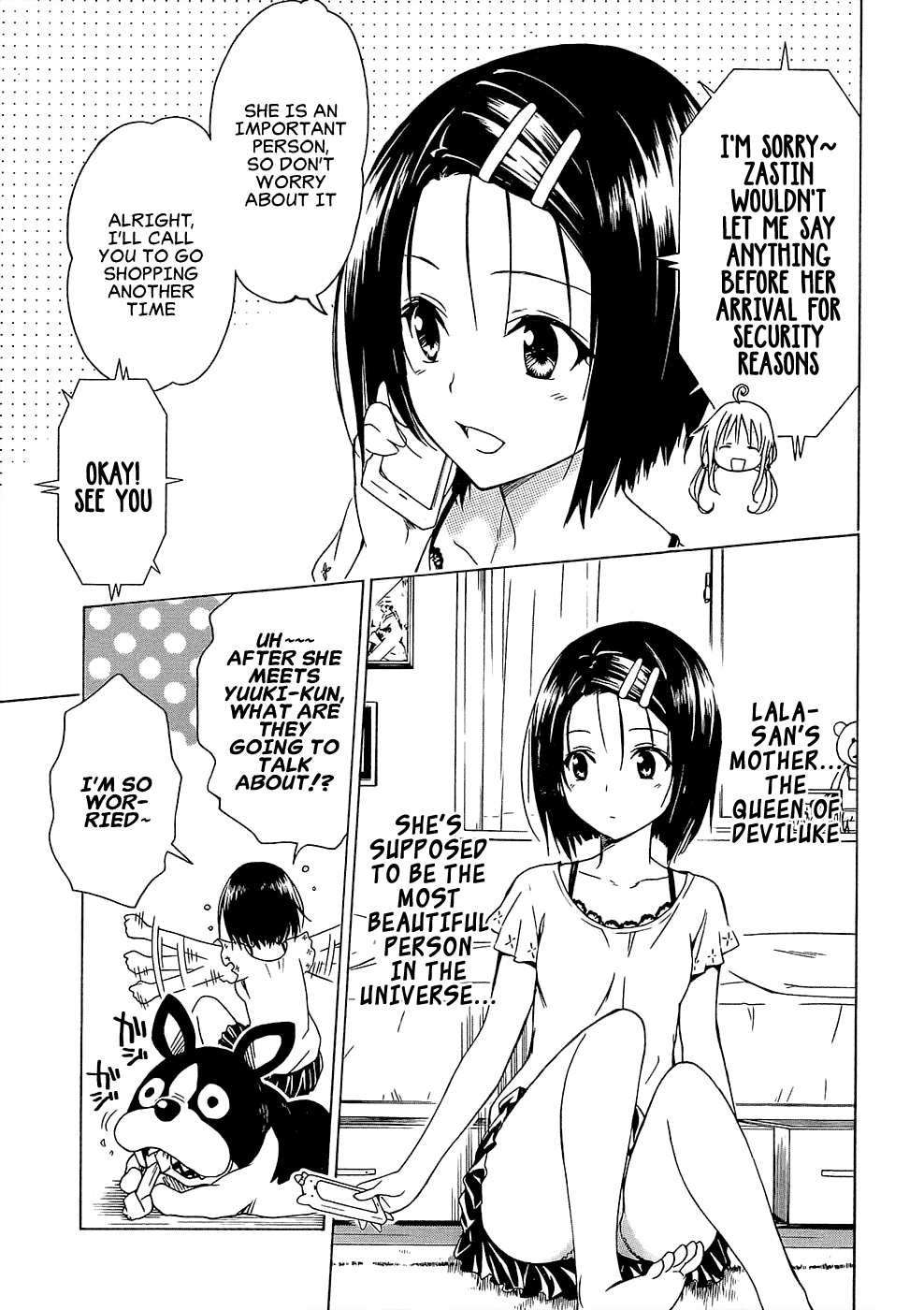 To Love-Ru Darkness Chapter 49 page 13 - Chapter 49