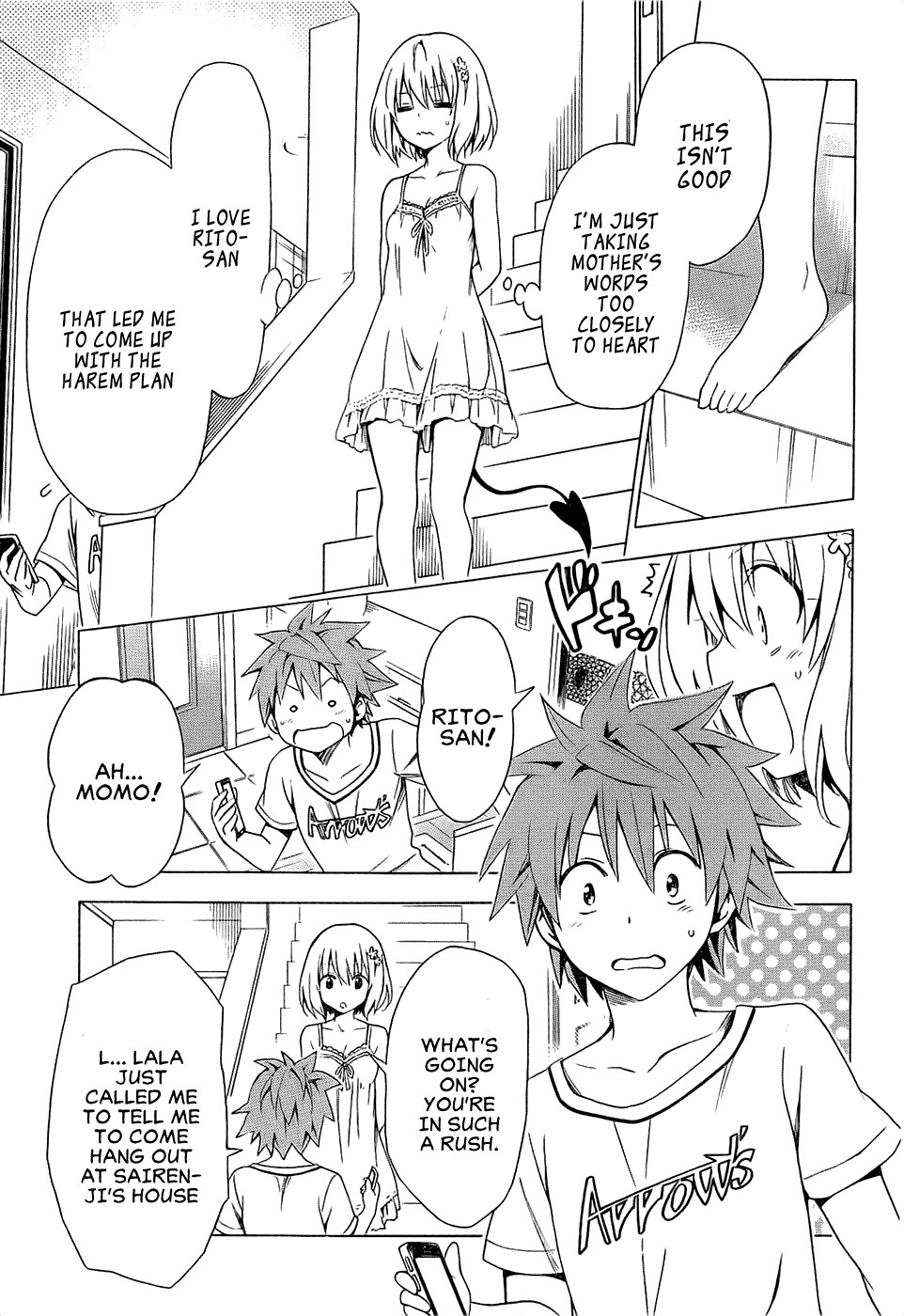 To Love-Ru Darkness Chapter 54 page 11 - Chapter 54