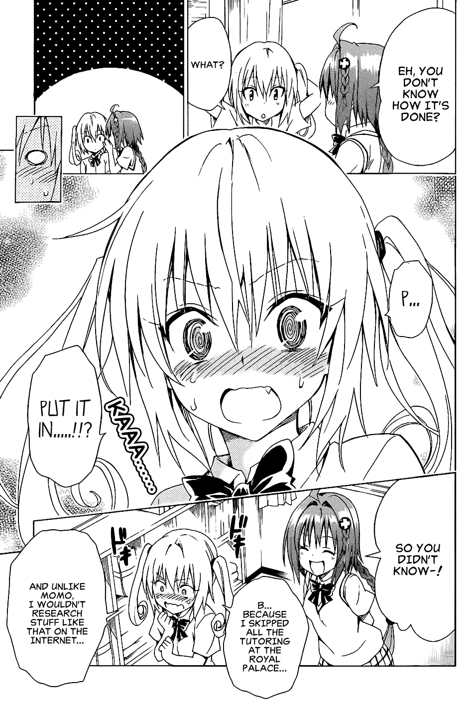 To Love-Ru Darkness Chapter 55 page 17 - Chapter 55