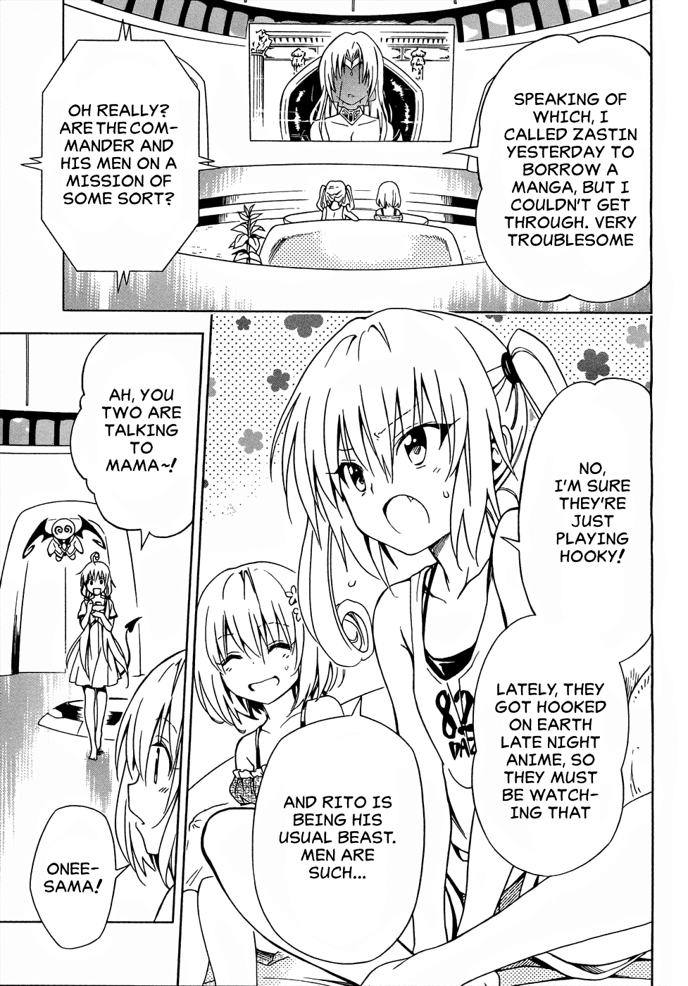 To Love-Ru Darkness Chapter 59 page 12 - Chapter 59