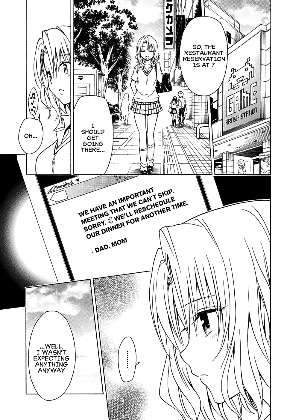 To Love-Ru Darkness Chapter 69 page 11 - Chapter 69