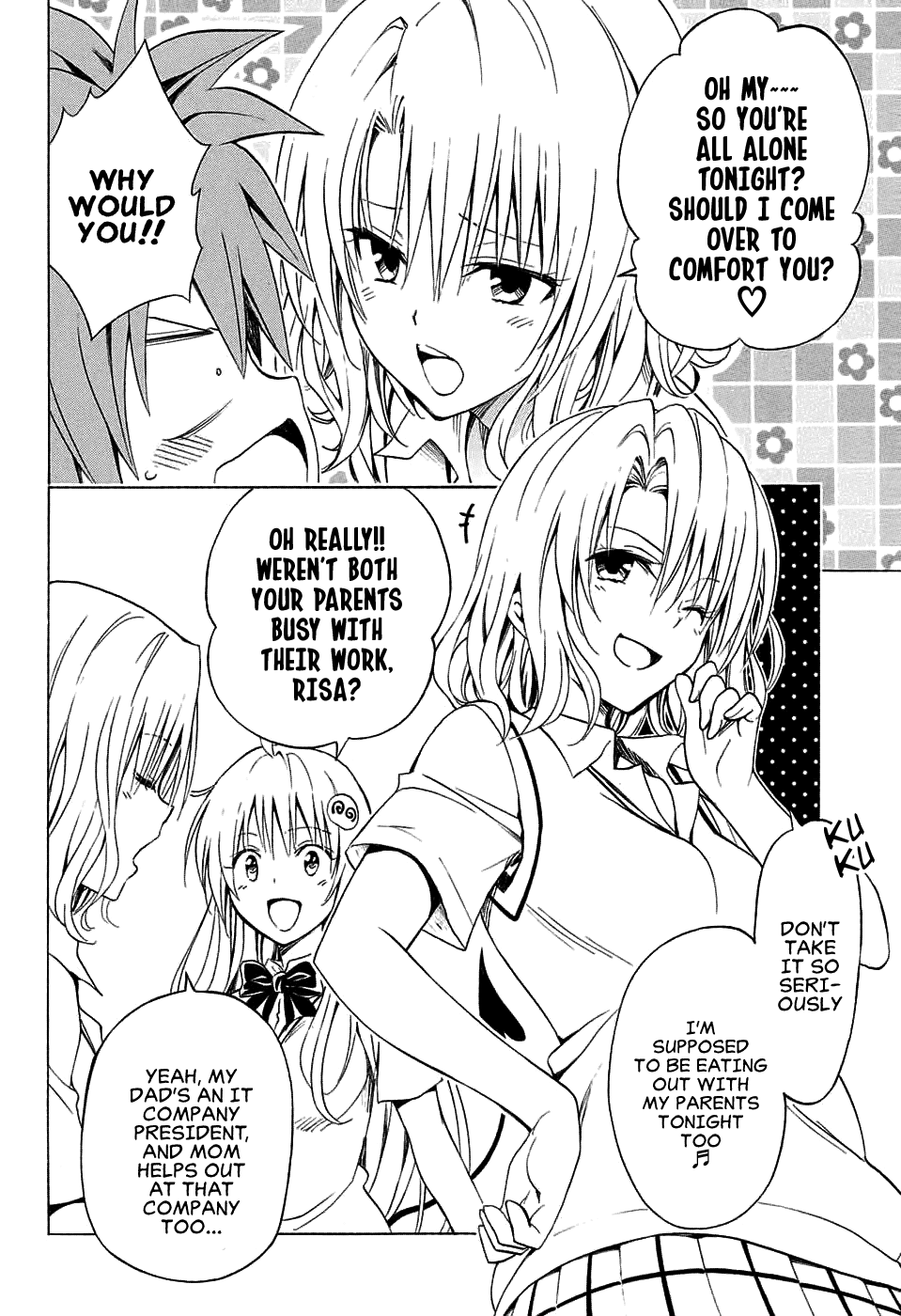 To Love-Ru Darkness Chapter 69 page 8 - Chapter 69