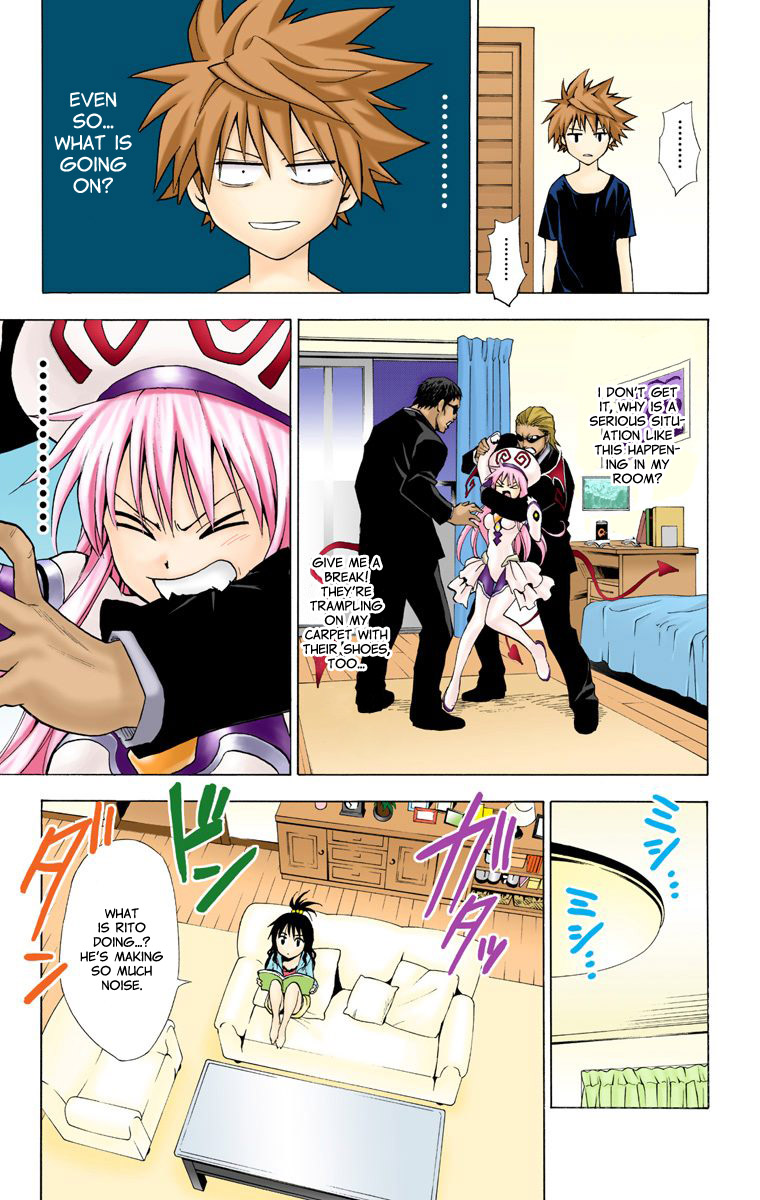 To Love-Ru - Digital Colored Comics Chapter 1.2 page 35 - Chapter 1 v2 : The Girl Who Fell from the Sky (Full Color)