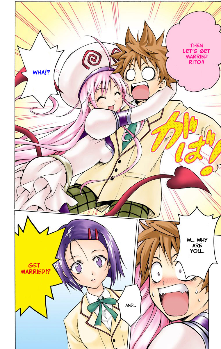 To Love-Ru - Digital Colored Comics Chapter 1.2 page 54 - Chapter 1 v2 : The Girl Who Fell from the Sky (Full Color)