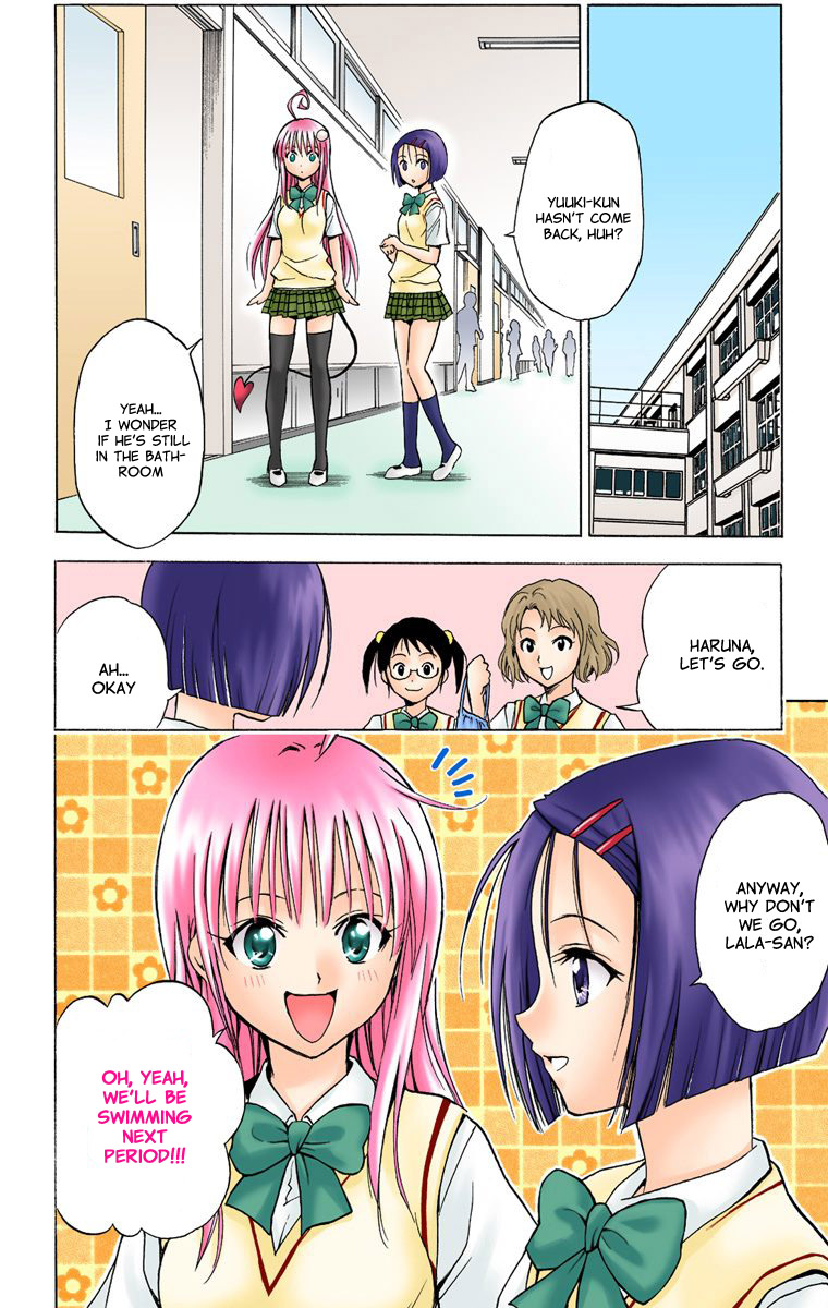 To Love-Ru - Digital Colored Comics Chapter 12.2 page 10 - Chapter 12 v2 : Mid-Summer Paparazzi (Full Color)