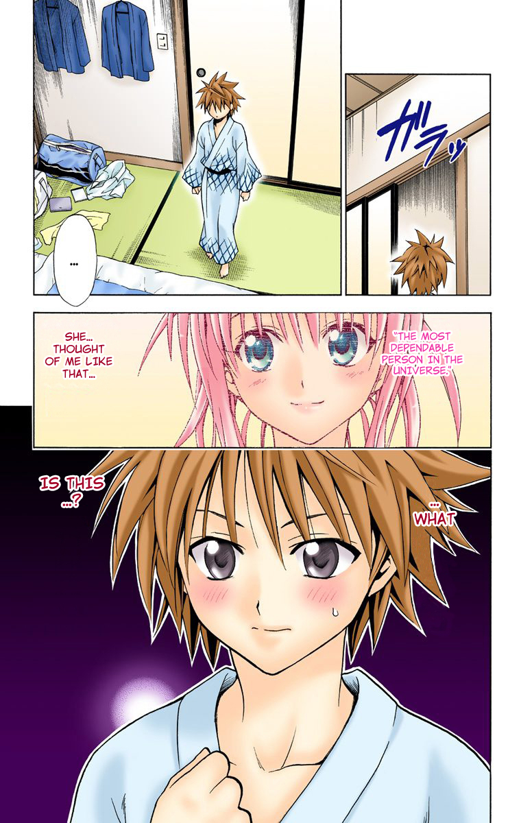 To Love-Ru - Digital Colored Comics Chapter 19.2 page 19 - Chapter 19 v2 : The Person I Like (Full Color)
