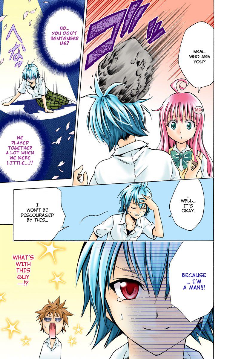 To Love-Ru - Digital Colored Comics Chapter 20.2 page 9 - Chapter 20 v2 : The Transfer Student Who Brings a Storm (Full Color)
