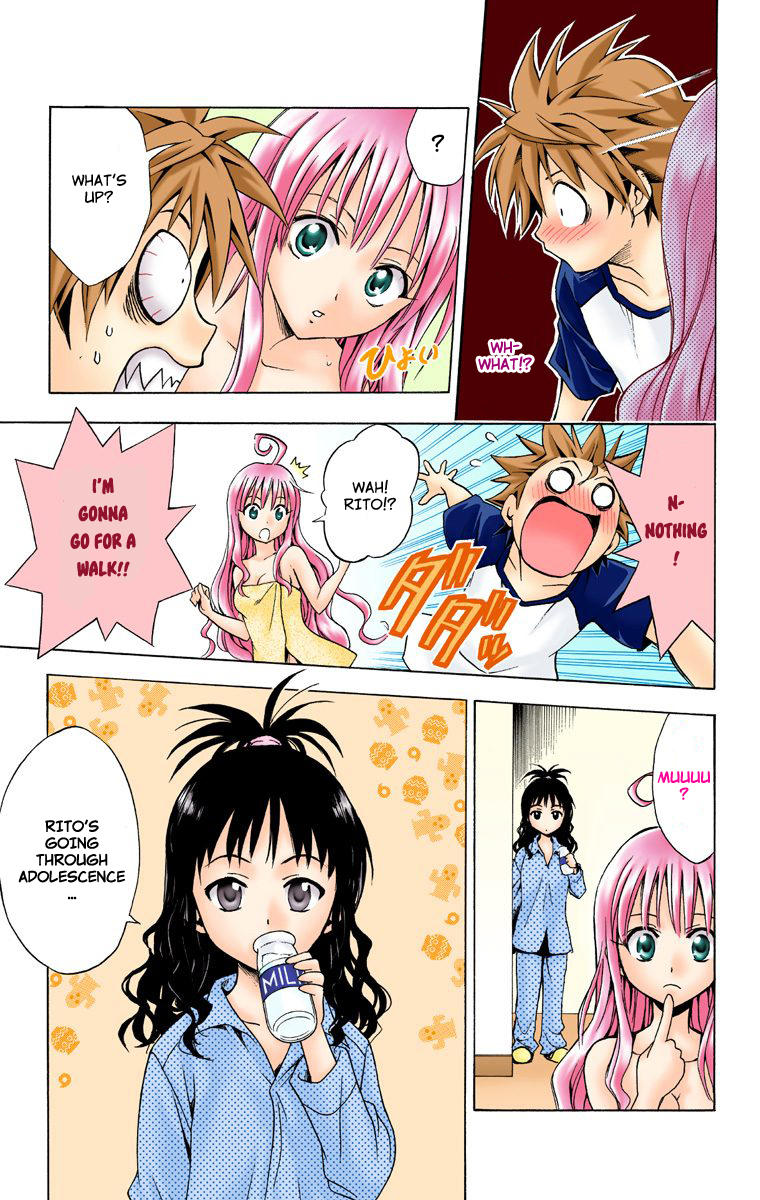 To Love-Ru - Digital Colored Comics Chapter 21.2 page 7 - Chapter 21 v2 : Eye-Witness (Full Color)