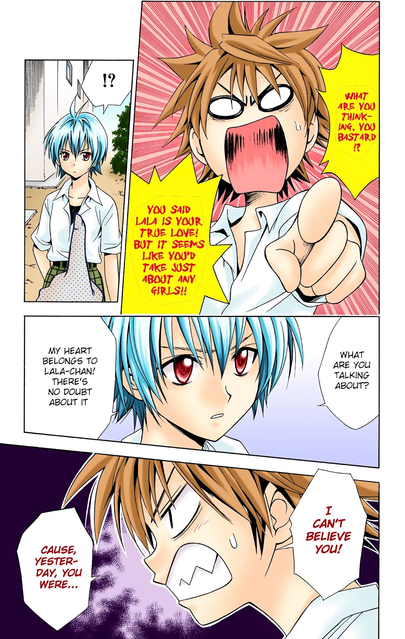 To Love-Ru - Digital Colored Comics Chapter 22 page 11 - Chapter 22 : Rito VS Ren