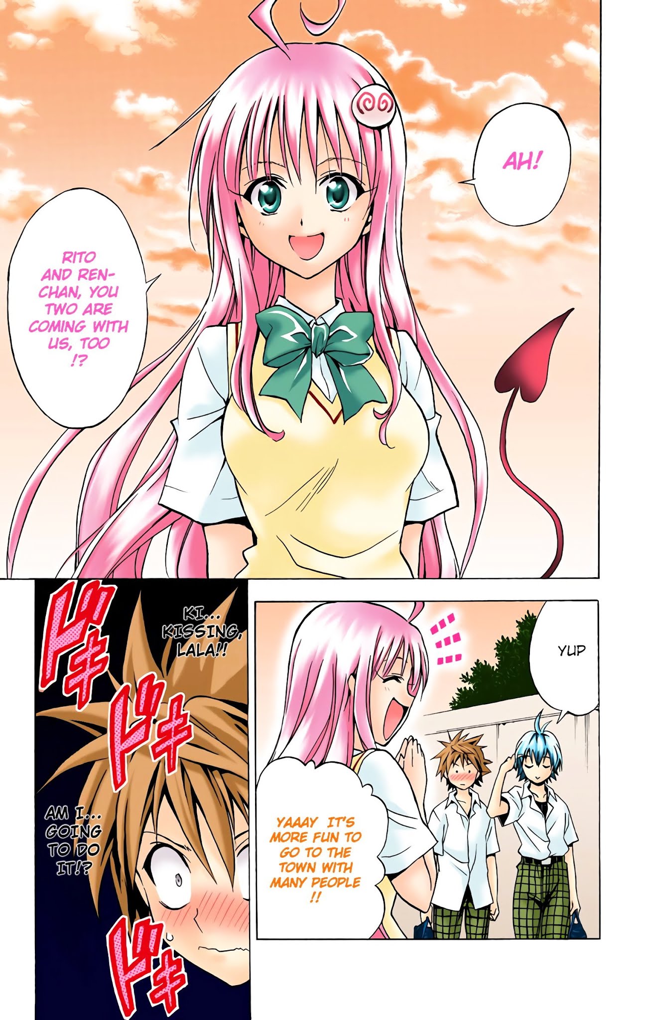 To Love-Ru - Digital Colored Comics Chapter 22 page 17 - Chapter 22 : Rito VS Ren