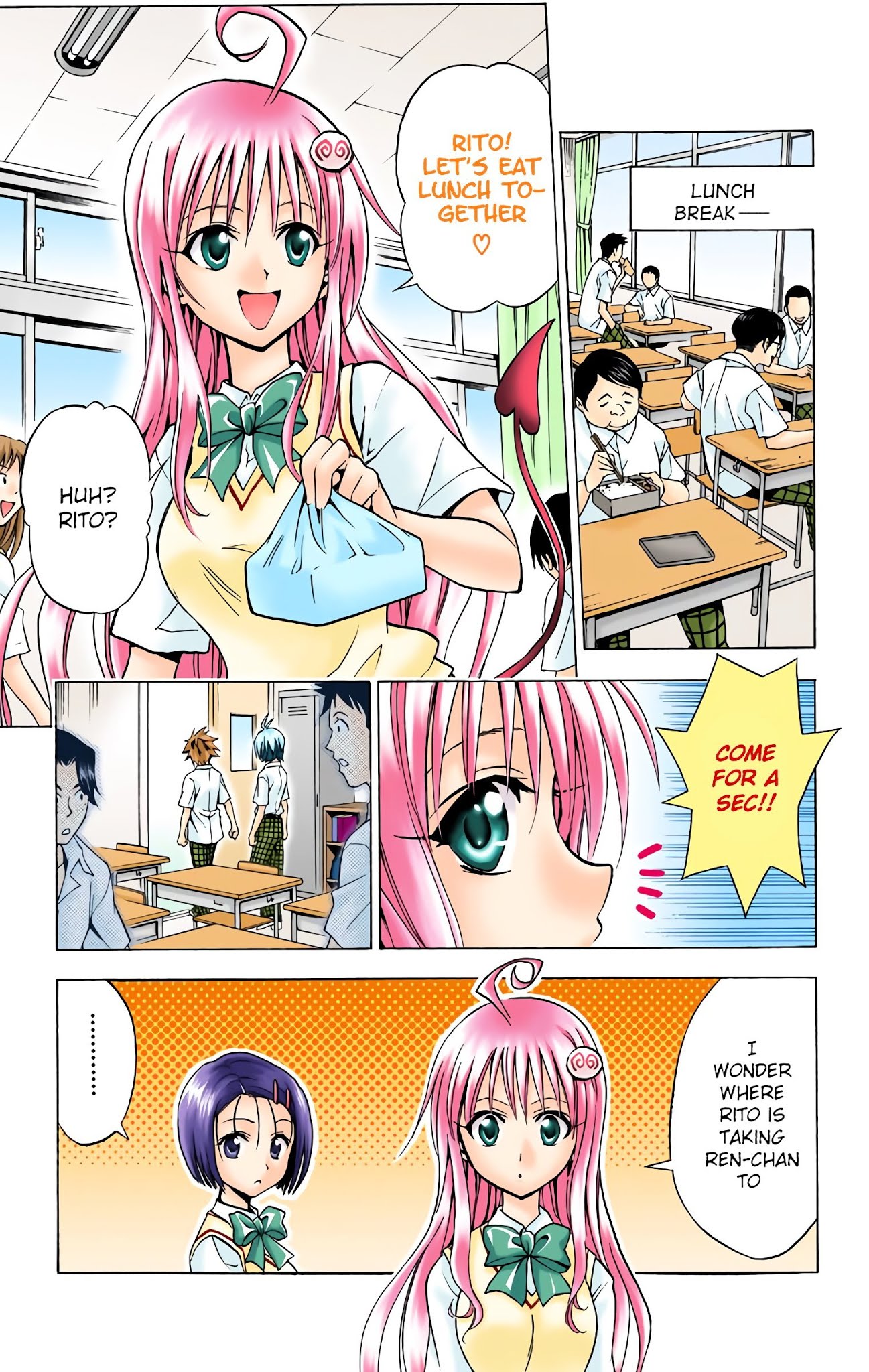 To Love-Ru - Digital Colored Comics Chapter 22 page 9 - Chapter 22 : Rito VS Ren