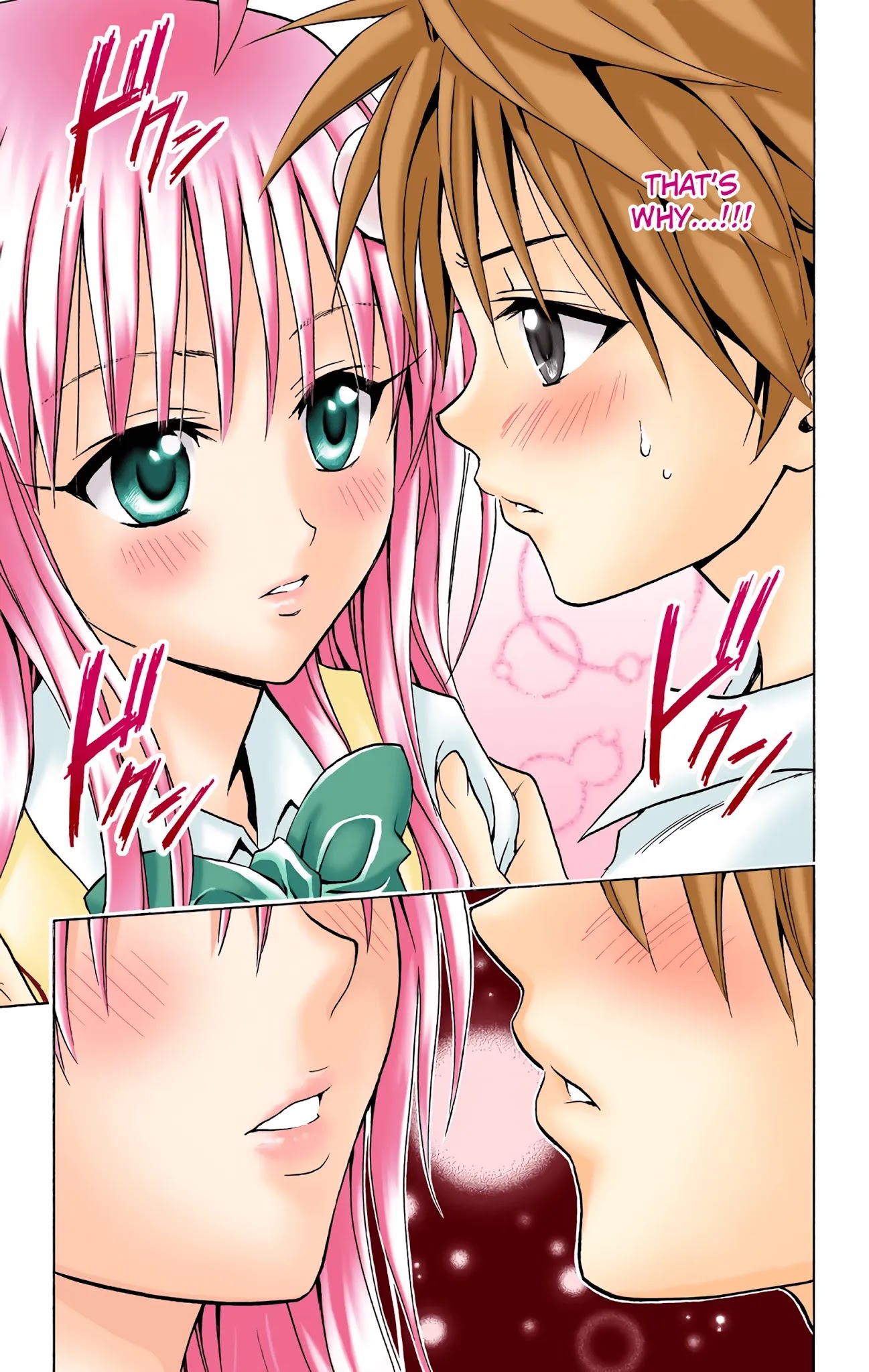 To Love-Ru - Digital Colored Comics Chapter 23 page 15 - Chapter 23: Scramble for the Lips